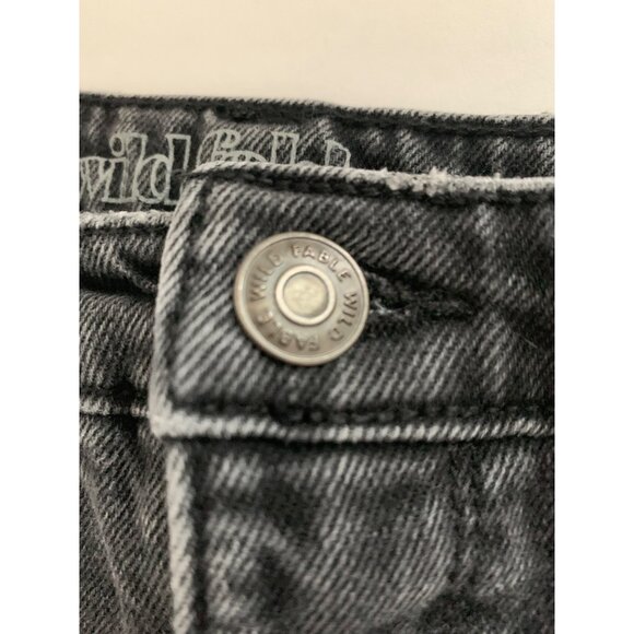 Wild Fable Distressed Black‎ Denim Jeans - Size 4 - Picture 5 of 6